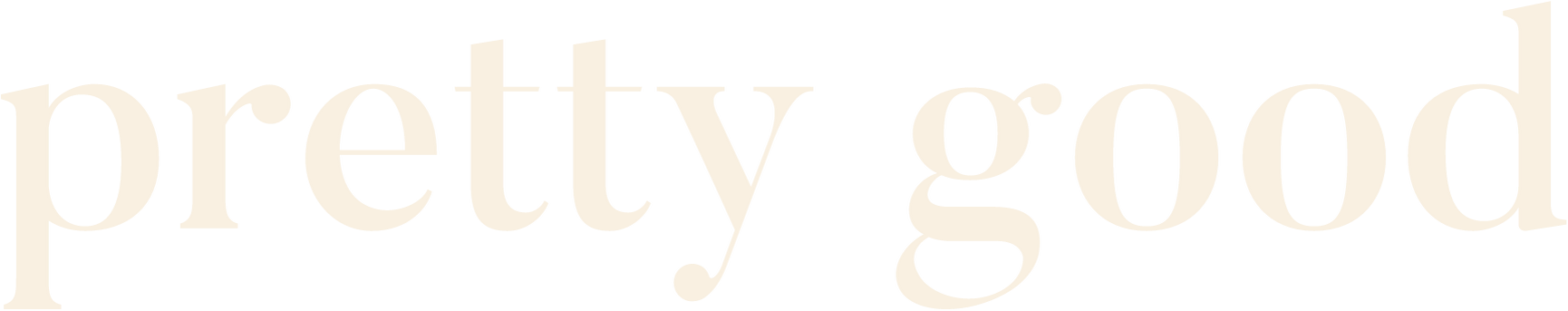pretty good logo